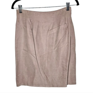 Rodier Silk Pencil Skirt Beige Size XS